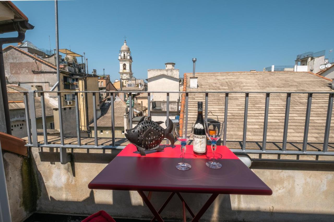 Attico Palazzo Giustiniani Bed & Breakfast Genoa Exterior photo